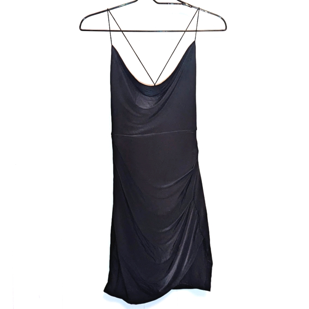 Windsor thin cross strap cocktail dress